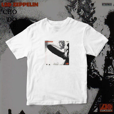ÁO THUN UNISEX COTTON 100% IN HÌNH  - Led Zeppelin - Led Zeppelin (Album cover)
