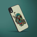 Ốp lưng iphone in hình Super Heroes - Minion Boba Fett (đủ model iphone)