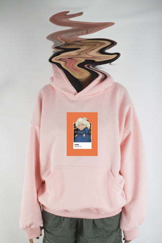 Áo khoác hoodie unisex cotton hình Pantone - Yubaba  (nhiều màu)