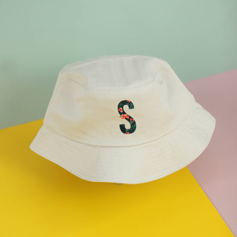 Nón bucket in hình Floral Text - S (nhiều màu)