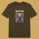 Áo thun unisex cotton in hình pop culture cartoon series - Skeletor (nhiều màu)