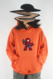 Áo khoác hoodie unisex cotton hình Super Heroes- Spider Merc (nhiều màu)