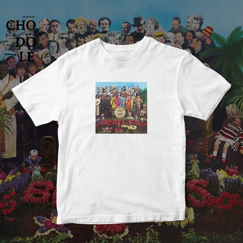ÁO THUN UNISEX COTTON 100% IN HÌNH  - The Beatles - Sgt. Pepper's lonely hearts club band (Album cover)