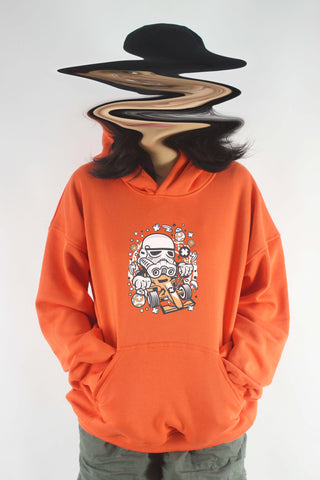 Áo khoác hoodie unisex cotton hình Star wars - Trooper Formula Racer (nhiều màu)