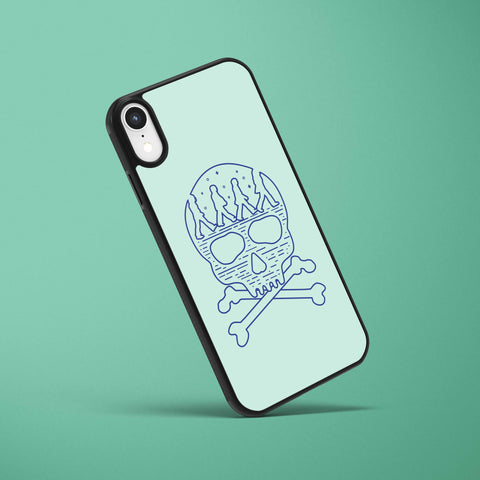 Ốp lưng  iphone in hình Abbey Skull