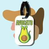 Travel tag cho túi xách/balo du lịch in hình Cat Lover Series - Avocato