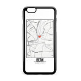 Ốp lưng dẻo iphone in hình Love City Map - Bern