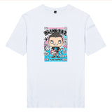 Áo thun unisex cotton in hình pop culture cartoon series - Blink182 (nhiều màu)