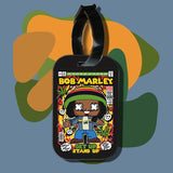 Travel tag cho túi xách/balo du lịch in hình pop culture cartoon series - bob marley