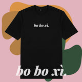 Áo thun cotton 100% in chữ ngôn ngữ Saigon - Bo bo xì