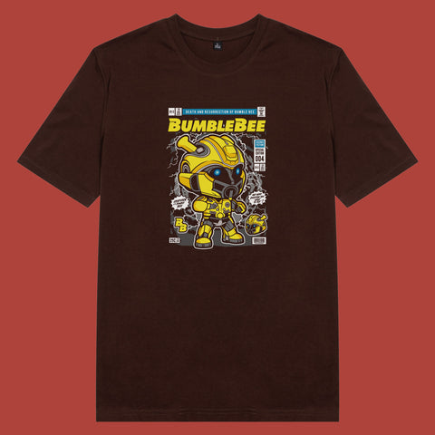 Áo thun unisex cotton in hình pop culture cartoon series - Bumblebee (nhiều màu)