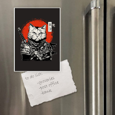 Miếng hít tủ lạnh giữ note in hình Catana of Death