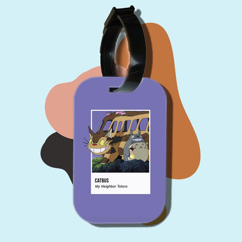 Travel tag cho túi xách/balo du lịch in hình Pantone - Catbus Totoro