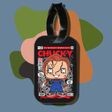 Travel tag cho túi xách/balo du lịch in hình pop culture cartoon series - chucky