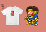 Áo thun unisex cotton 100% in hình Super Heroes Series - Cyclops Minion (nhiều màu)