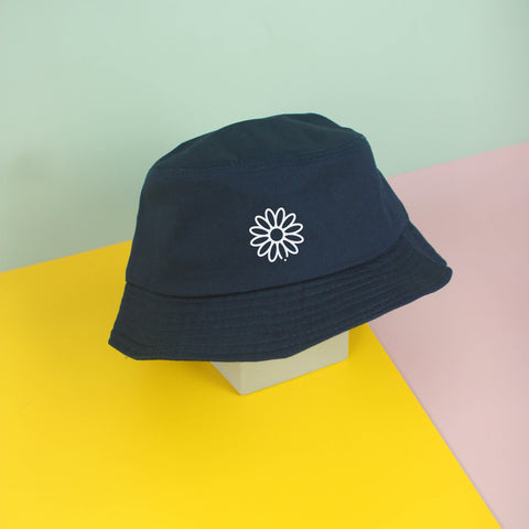 Nón bucket in icon hoa daisy - (nhiều màu)