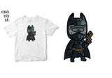 Áo thun unisex cotton 100% in hình Super Heroes Series - Darkest Night (nhiều màu)