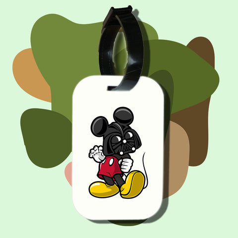 Travel tag cho túi xách/balo du lịch in hình dark mouse