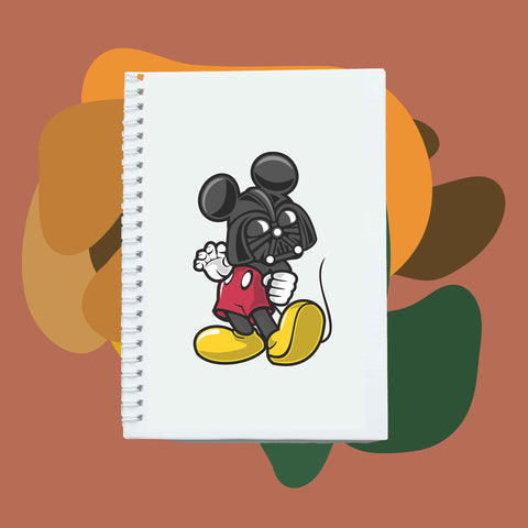 Sổ tay notebook giấy ford in hình Super Heroes Darkmouse