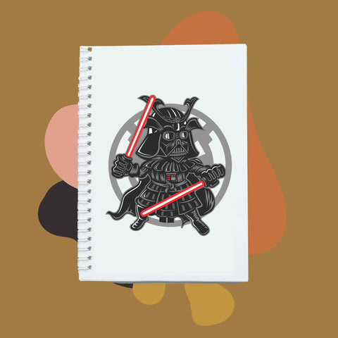 Sổ tay notebook giấy ford in hình Super Heroes Darkside Samurai