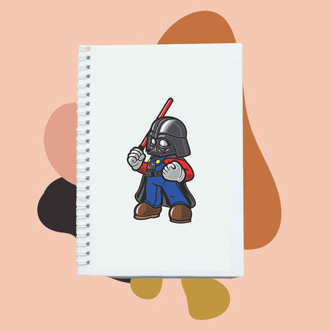 Sổ tay notebook giấy ford in hình Super Heroes Darth Plumber