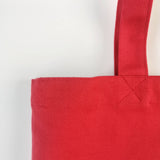 Túi tote trơn màu đỏ