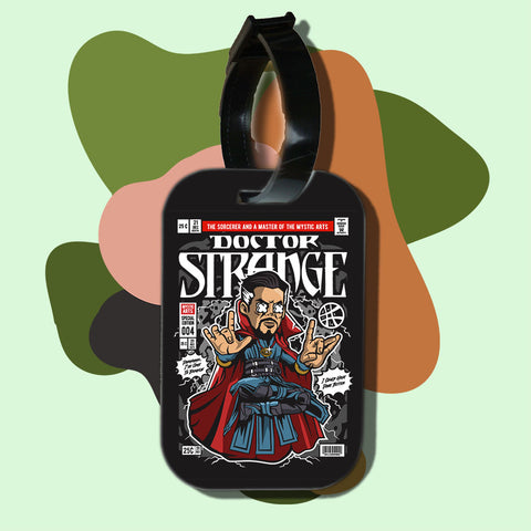 Travel tag cho túi xách/balo du lịch in hình pop culture cartoon series  doctor strange