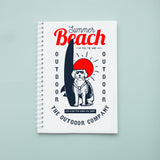 Sổ tay/ notebook in hình dog surf