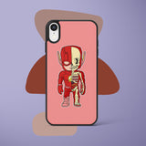 Ốp lưng iphone in hình Half Skeleton - Flashman (đủ model iphone)