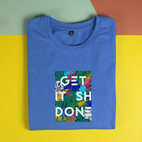 Áo thun unisex cotton 100% in hình GET IT DONE.