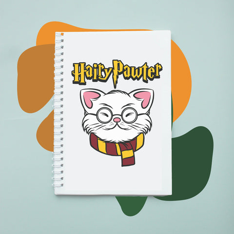 Sổ tay notebook giấy ford in hình  Cat Lover Hairy Pawter