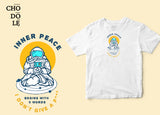 Áo thun unisex in hình Inner peace begins with 5 words : I don't give a f*ck