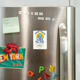 Miếng hít tủ lạnh giữ note in hình Inner Peace