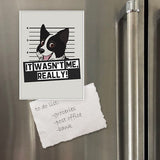 Miếng hít tủ lạnh giữ note in hình Pet Lover Border Collie