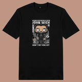 Áo thun unisex cotton in hình pop culture cartoon series - John Wick (nhiều màu)