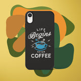 Ốp lưng iphone in hình Coffee Lover - Life begins after coffee (đủ model iphone)