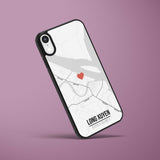 Ốp lưng  iphone in hình Love City Vietnam Map - Long Xuyen (đủ model iphone)