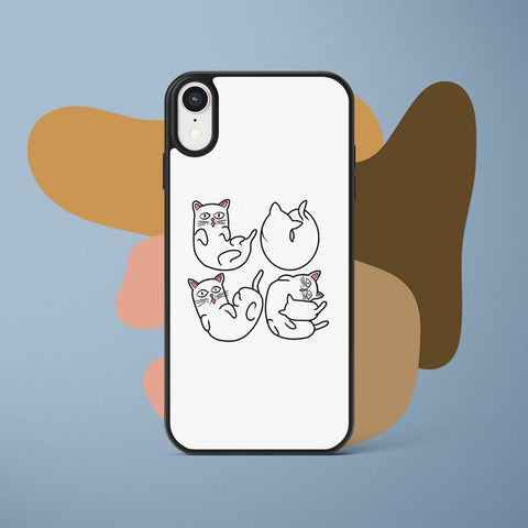 Ốp lưng iphone in hình Cat Lovers - Love (đủ model iphone)