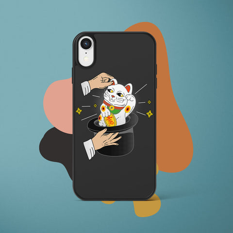 Ốp lưng iphone in hình Cat Lovers -Magic Cat (đủ model iphone)