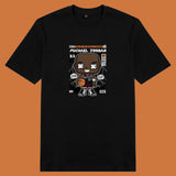 Áo thun unisex cotton in hình pop culture cartoon series - Michael Jordan (nhiều màu)