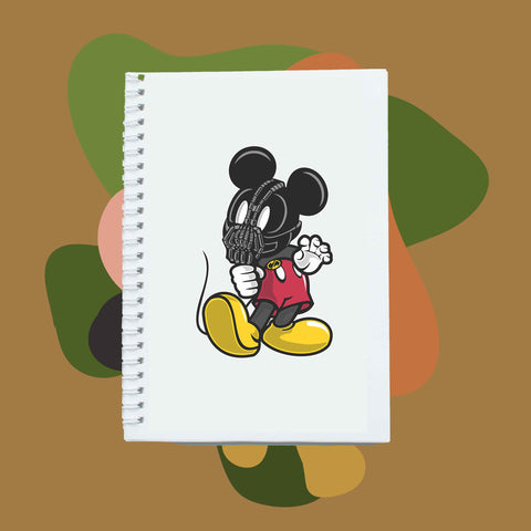Sổ tay notebook giấy ford in hình Super Heroes Mickey Bane