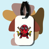 Travel tag cho túi xách/balo du lịch in hình Super Heroes - minion pool