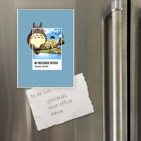 Miếng hít tủ lạnh giữ note in hình Pantone neighbor Totoro