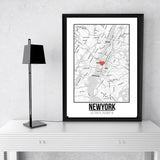 New York -  Love City Poster A3 Size