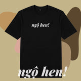 Áo thun cotton 100% in chữ ngôn ngữ Saigon - ngộ hen