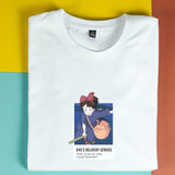 Áo thun unisex cotton 100% in hình Pantone - Kiki's delivery service (nhiều màu)