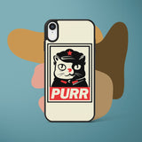 Ốp lưng iphone in hình Cat Lovers - Purr (đủ model iphone)