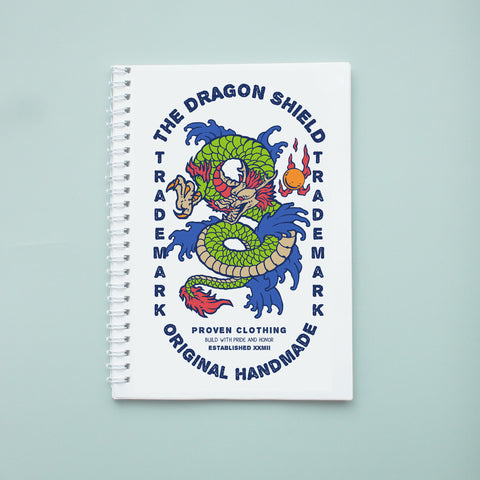 Sổ tay/ notebook in hình retro dragon