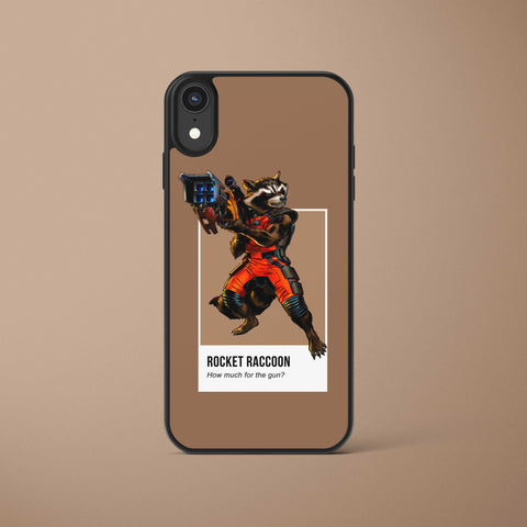 Ốp lưng iphone in hình Pantone Series - Rocket Raccoon (đủ model iphone)