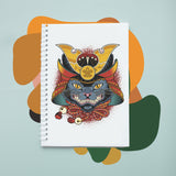 Sổ tay notebook giấy ford in hình Cat Lover Samurai Cat